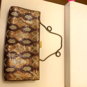 Vintage Whiting and Davis Baugette Bag Snake